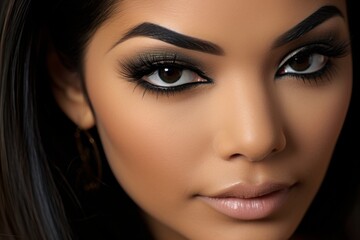 Gorgeous Eye Makeup with Captivating Emphasis on the Eyes for a Stunning, Head-Turning Look