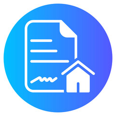 contract gradient icon