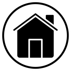 home glyph icon