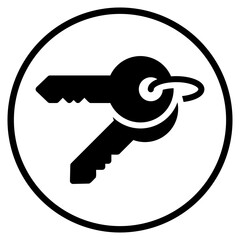 key glyph icon