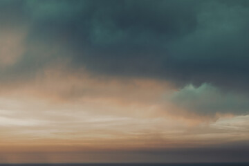 An vintage dark sky background