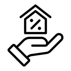 property line icon