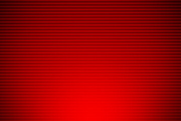 Illustration with stripes on red background with space for copy, text and advertisement. Horizontal banner, christmas, card, mother's day