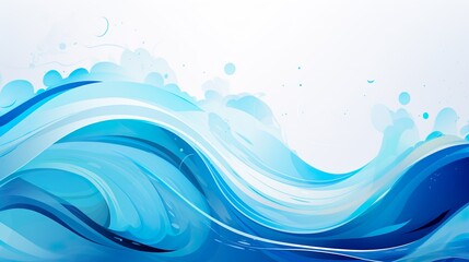 Fototapeta premium Abstract Luxury gradient Blue background. Smooth minimalistic label