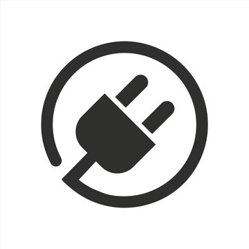 Plug, power cord icon