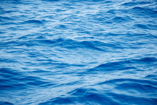 Abstract wavy blue water background