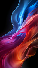 Abstract iPhone display background 16:9, HD, high quality. AI generative