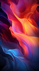 Abstract iPhone display background 16:9, HD, high quality. AI generative