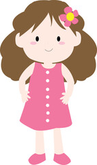 Happy cute girl. Cute kids. Child.