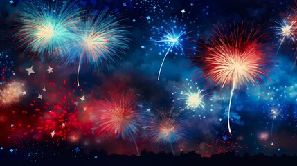 Fototapeta premium Old vintage paper, vintage paper texture, vintage texture background fireworks festival