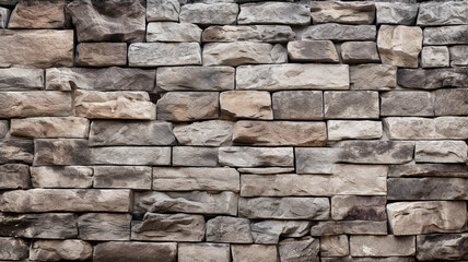 Stacked of a stone wall