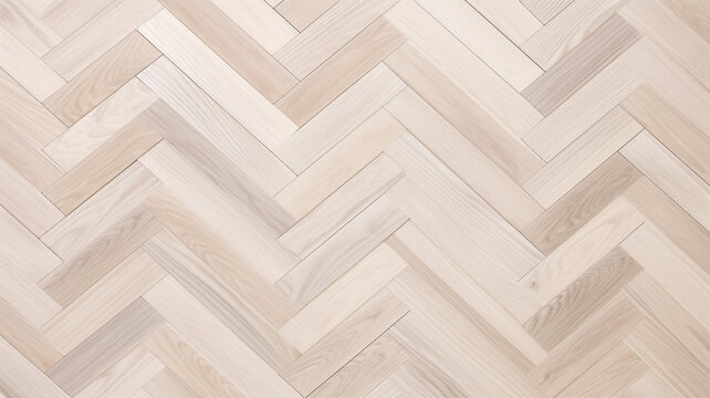 pattern of a white oak wooden parquet floor