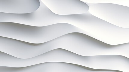 background seamless subtle white glossy soft polygonal and shapes abstract wavy embossed marble displacement - obrazy, fototapety, plakaty