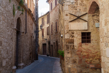 Fototapeta na wymiar Sam Gemini, old town in Terni province, Umbria