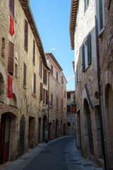 Naklejka na ściany i meble San Gemini, old town in Terni province, Umbria