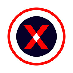 Obraz premium Creative letter X logo design,X modern letter logo design concept,X logo mark