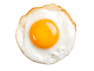 Fried Egg Design, isolated on a transparent or white background