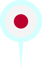 Japan Location Marker