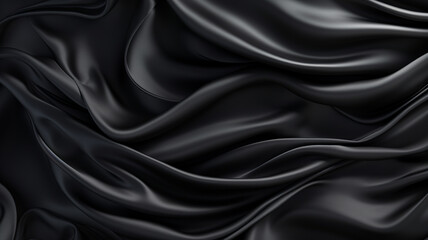 Obraz premium black satin background