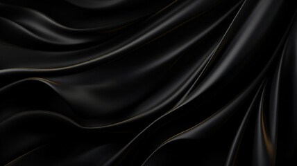 Obraz premium black satin background