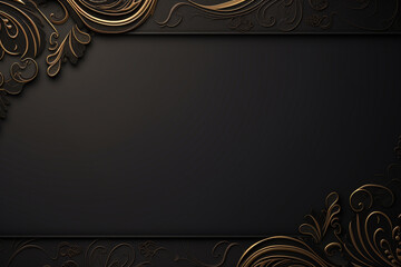 Elegant Luxury black background