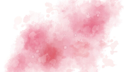 水彩テクスチャの背景素材　ピンク　春イメージ　横長　16:9