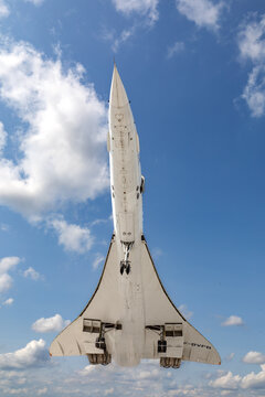 Concord french plane  in the technic museum in Sinsheim, Germany