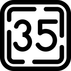 Thirty Five Icon