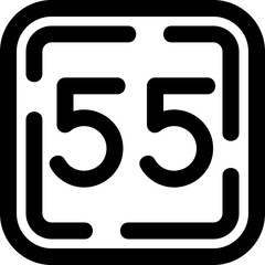 Fifty Five Icon