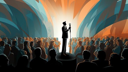 The Inspiring Leader: Commanding Attention and Respect from a Captivated Audience