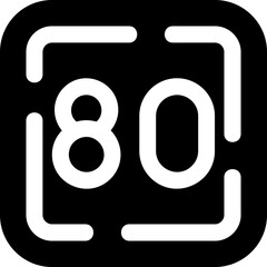Eighty Icon