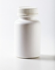 Santé et Médication: Pot de Pilules Pharmaceutiques