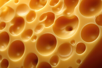 Full background of emmental cheese