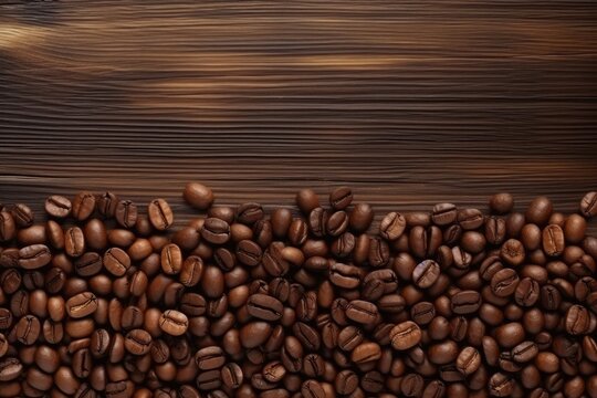 coffee beans background banner