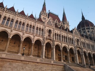 Fototapeta premium hungarian parliament city