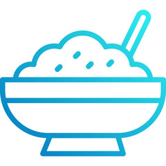 porridge vector design . Svg