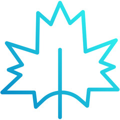maple leaf vector design . Svg