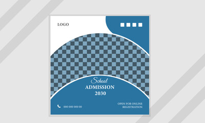 Back to school & Admission promotion, promotional social Media & Banner Design.