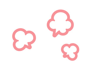 怒った雰囲気が噴き出すイラスト