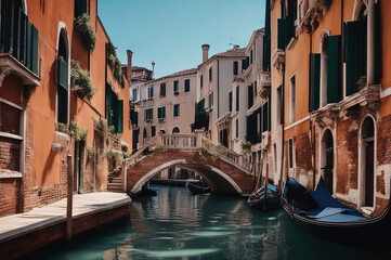 Fototapeta na wymiar Venice, gondola