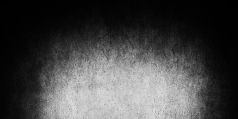 Black stone concrete grunge texture and backdrop background anthracite panorama. grunge and scratched old wall texture cement dirty gray with black background,	
