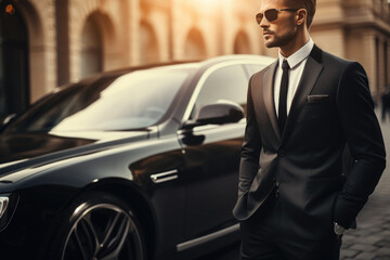 Experienced Chauffeur by Upscale Vehicle