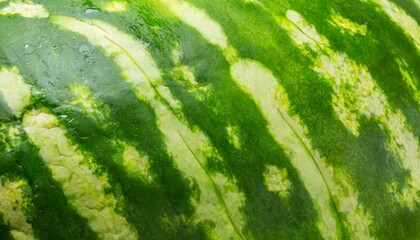 striped crust of watermelon background texture