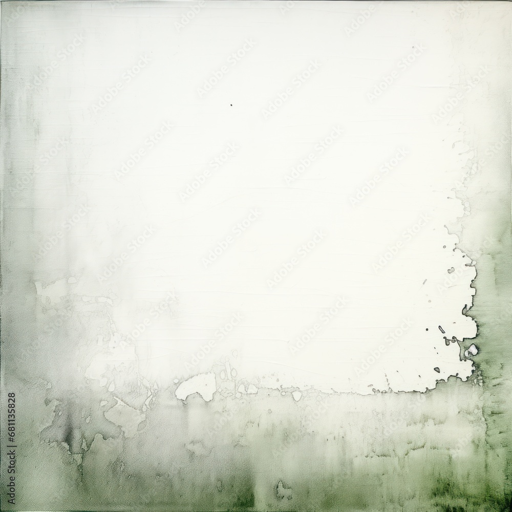 Poster a picture of a white and green background with a white rectangle in the middle of the picture and a 