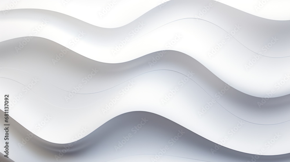 Poster a white background with wavy lines and a white background with wavy lines and a white background wit