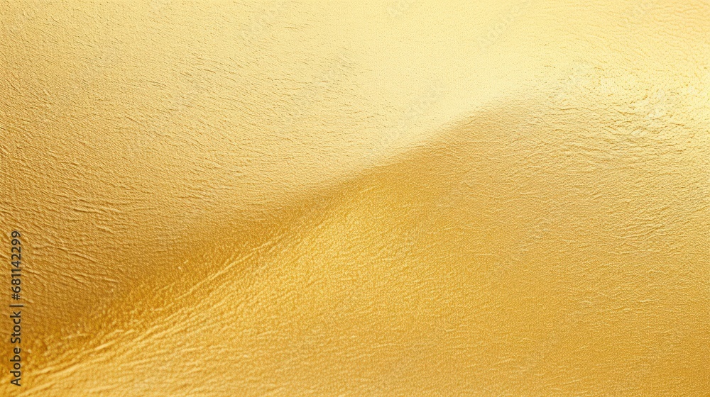 Poster a close up of a yellow wall with a black and white object in the middle of the wall and a black obje