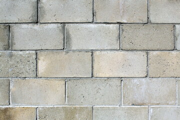 Texture of large gray blocks.
