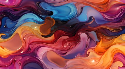 Seamless Texture Vibrant Colored Abstract Backdrop: Tileable Texture with Blue, Purple, and Pink Wave Patterns - Vector Illustration for Modern Design and Fashion