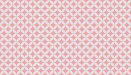 Seed of Life Seamless Vector Design. Sacred Geometry