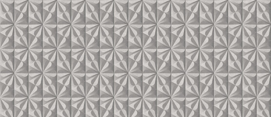 3d decorative multi texture structure pattern, creative geometric digital design. 